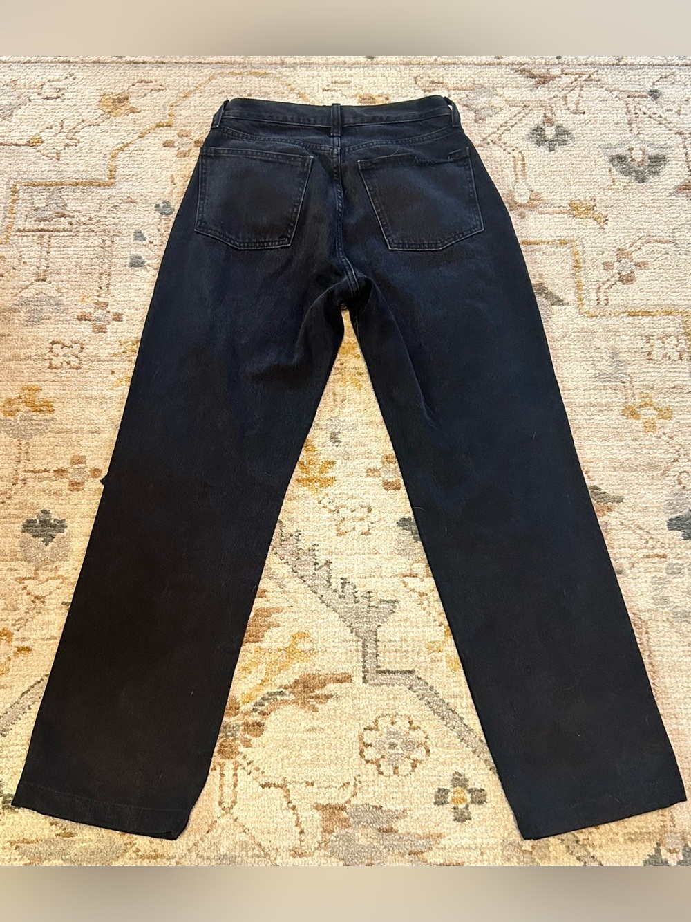 nuuds Black Relaxed Fit Distressed Jeans - Picture 6 of 6